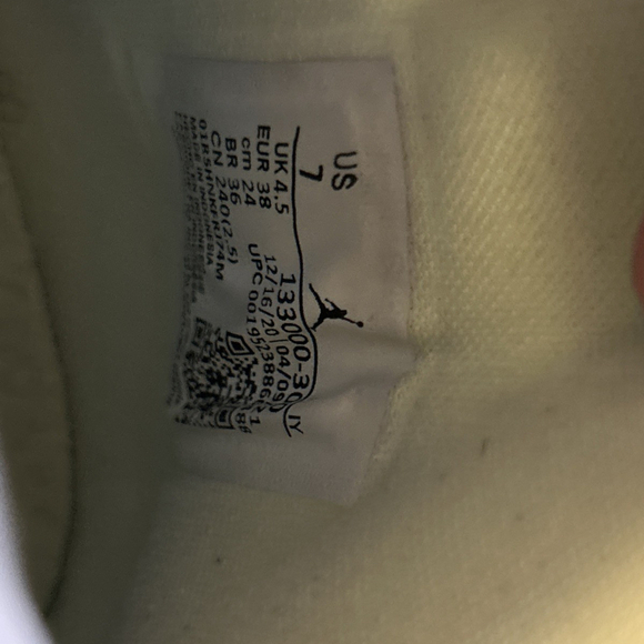 Size 7 - Air Jordan OG Lime Ice W - Picture 6 of 6